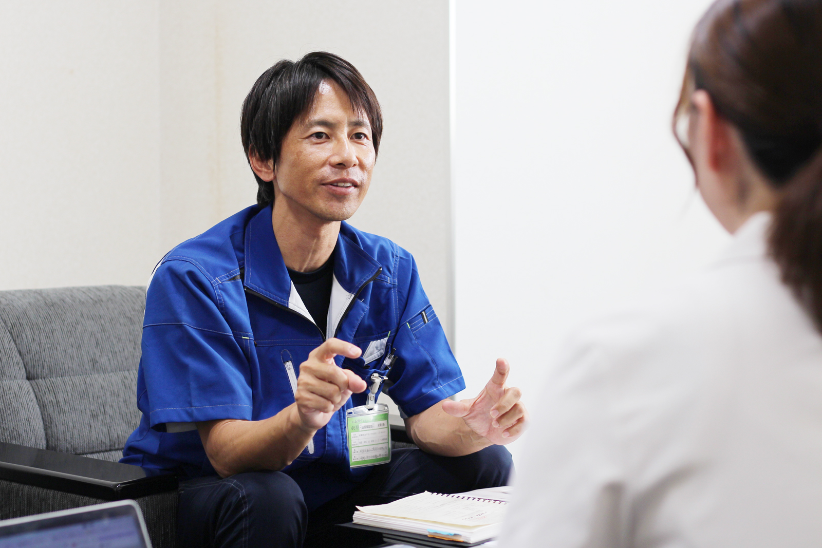 採用効果について話す永瀨様