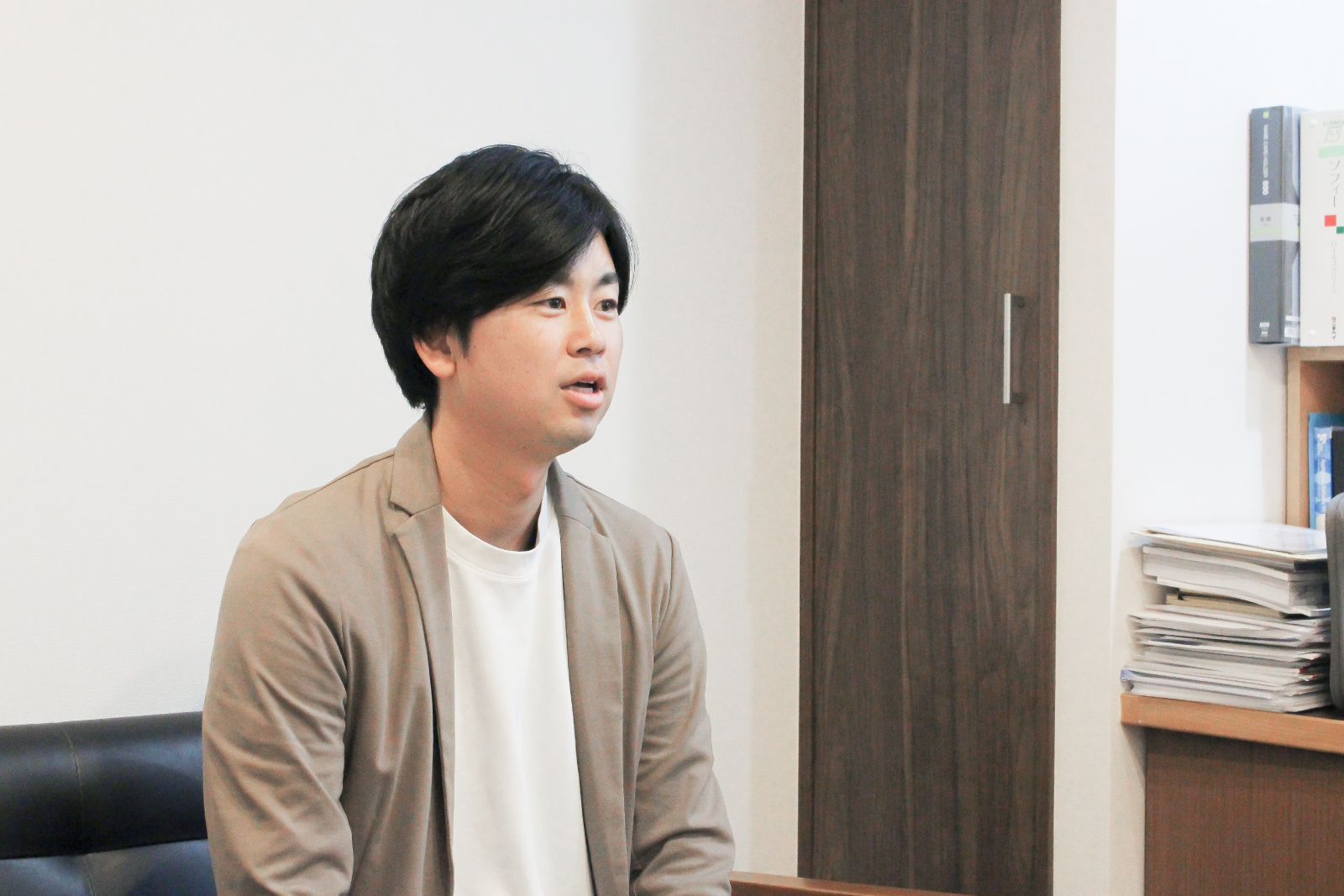 リニューアルしたホームページの効果や集客について話す小木曽 涼太様